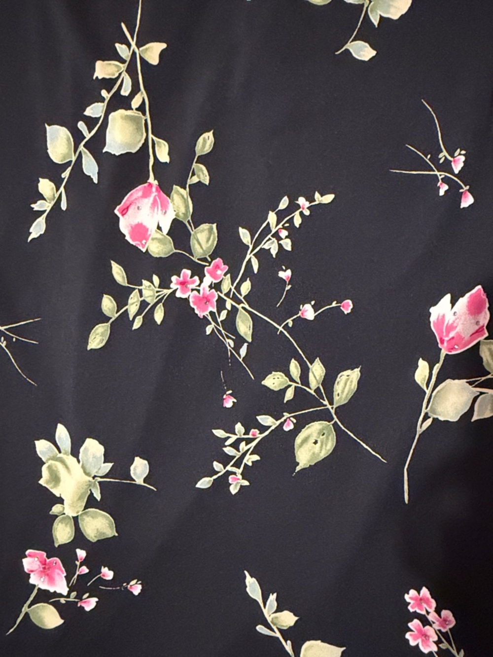 Vintage Arianna by Rachel Kaye Floral Spaghetti Strap Floral Prom Dress - Picture 5 of 7